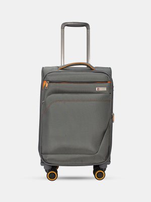 Mercury Soft Trolley With Expandable Suitcase & TSA Lock
