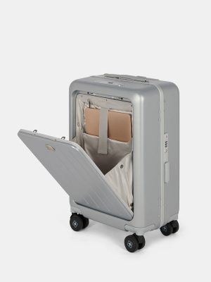Bristol Zipper Less Hard Top Trolley Luggage 44L | HTL1043